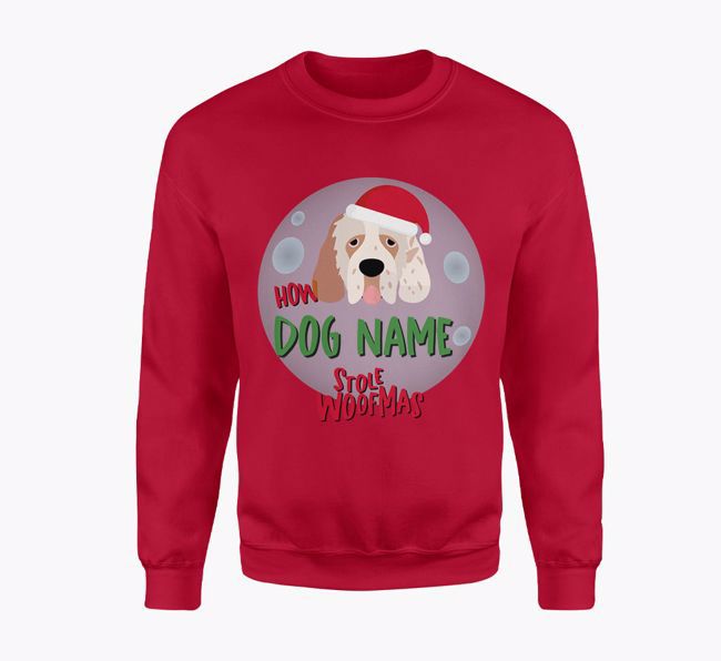 Dog Stole Christmas: Personalised {breedFullName} Adult Jumper